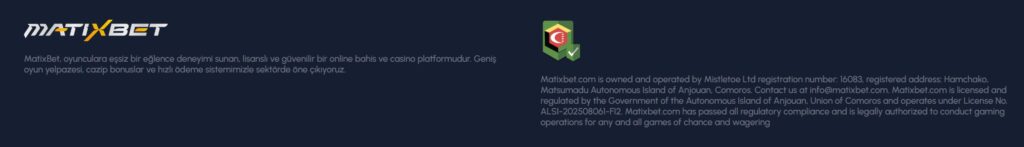 matixbet hakkında